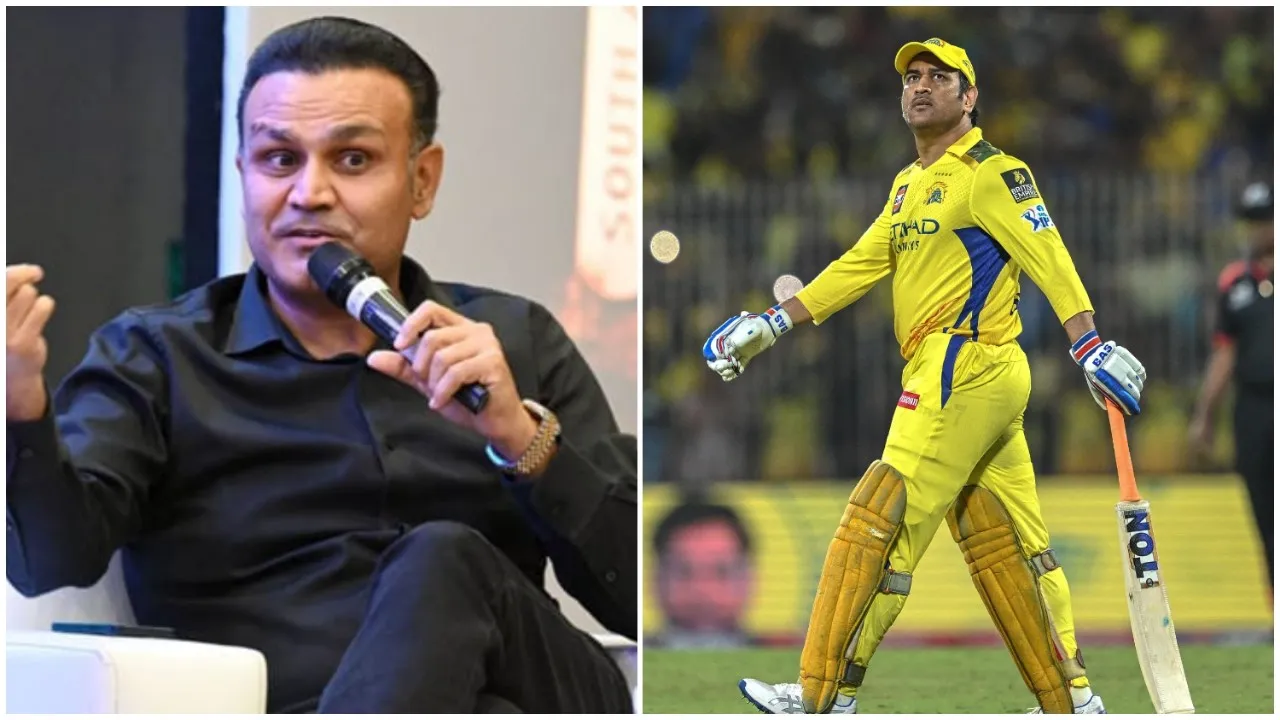 MS Dhoni, Virendra Sehwag.webp